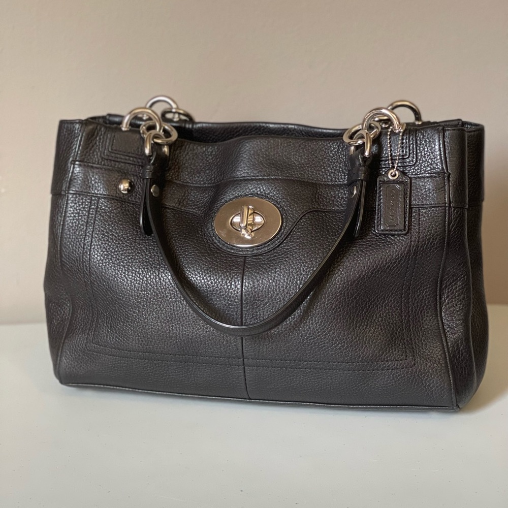 Coach F16531 Penelope Carryall Turnlock